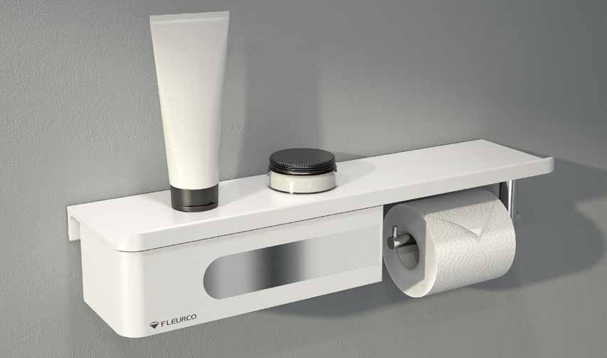 6VERITAS ELOQUENCE MODEL VE1805-18-11 ELOQUENCE SHELF & DRAWER WITH TOILET PAPER HOLDER PRODUCT LENGTH DEPTH HEIGHT FINISH PRICE VE1805-18-11 17 3 /4" 450mm 4 3 /4" 120mm 3 in 1 multi-functional