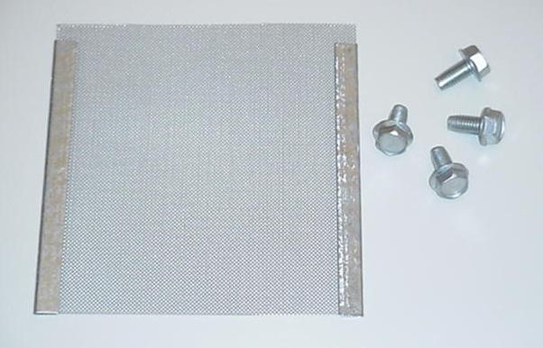 Plates Steel Galvanised Screen kit for