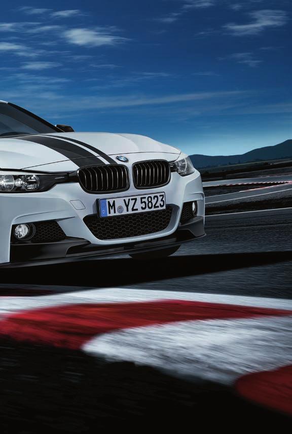 4 Aerodynamics package For even better aerodynamic values and finetuned to the BMW Series.