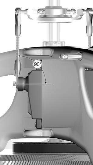 mounting tail gyro Position