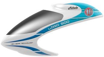 Glass-fiber canopy LOGO 500