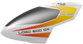 #4114 LOGO 600 DX Decal #4084 LOGO 600 3D Canopy #4115 LOGO 600 3D