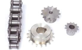 CHAINS and SPROCKETS We also supply a wide range of Chain