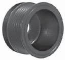 39559 REPLACES: 021040-2090; Tendeco: 920971; Chrysler: 58184136AB. DIMENSIONS: 6-Groove, 39.5 mm L x 17.0 mm Bore x 52.0 mm OD, 22 mm Belt, 9.0 mm from Hub to Center of 1st Groove, M14 x 1.5 Thread.