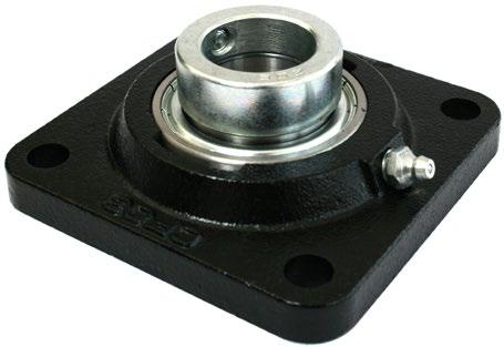 The bearing housings come in many variations, covering every imaginable construction.