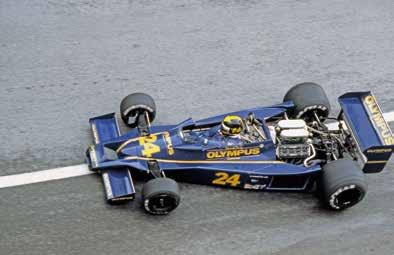More famous as a skier, Divina Galica started a handful of F1 races, this time in a Hesketh 308E in the 1978 Argentine GP.
