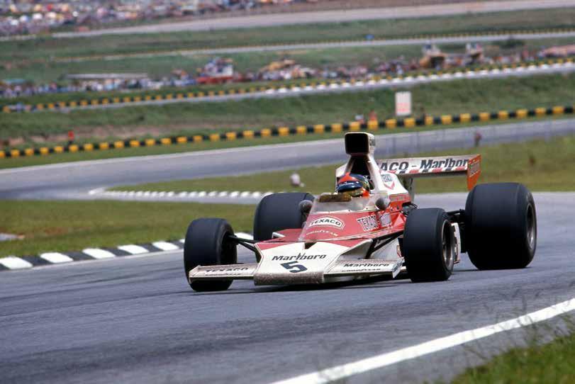 GRAND PRIX FORD Ford, Cosworth and the DFV The combination of McLaren M23 and Emerson Fittipaldi was a winning proposition in 1974.