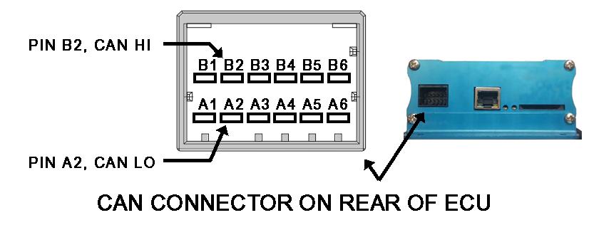 CAN Bus Wiring The AEM CD-5 & CD-7 each have 2 separate CAN ports.