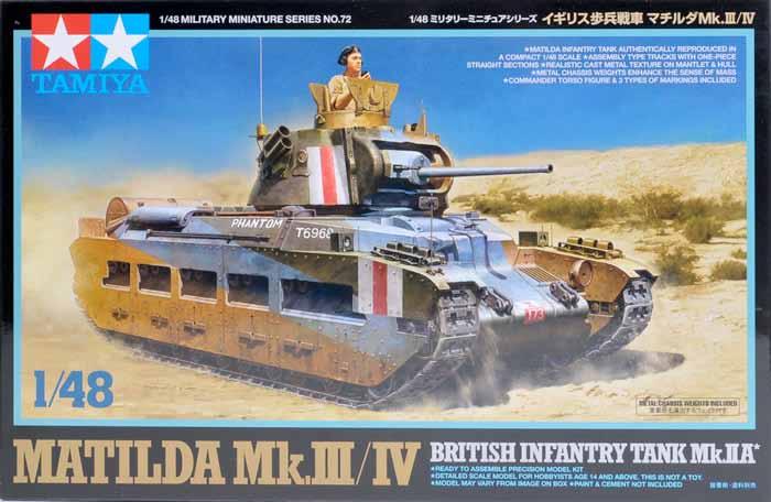 IPMS Seattle Chapter Newsletter Page 1 BritishInfantry Tank Matilda Mk.III/IV by Andrew Birkbeck Scale: 1/35 Company: Tamiya Price: $36.