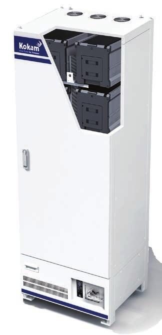 KUPS PIONEER OF PREMIUM BATTERY Customization of parallel cabinet & rack connections Kokam UPS series provides a modular, easily scalable solution Kokam UPS (KUPS)
