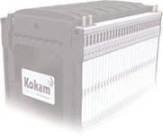 Kokam CCS Cells (Ceramic Coated Separator) Enhanced cell separator eliminates the need for thermal
