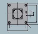 circle for insulated installation 60 M12 (3x) Ø13