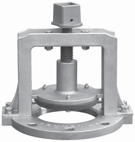 Stainless castings passivated per ASTM A-380 TRUMBULL: Cast Stainless Design Examples of Other Designs Resilient seats are fi eld-replaceable and mechanically retained; available in a variety of
