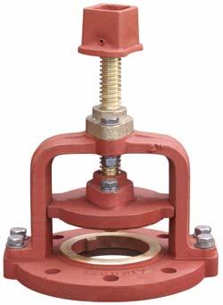 This valve series uses bronze seats in the body and gate (also available with resilient seat).