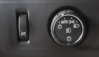 Lighting Automatic Headlamp System Rotate the knob to activate the exterior lights.