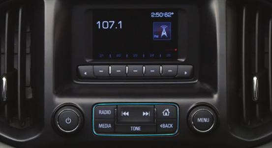 Radio with 4.2-Inch* Screen Refer to your Owner Manual for important safety information about using the infotainment system while driving. The radio is controlled by using the audio system buttons.