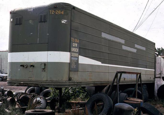 Classic Metal Works Aerovan 32' or old Ulrich metal trailer as a starting point.