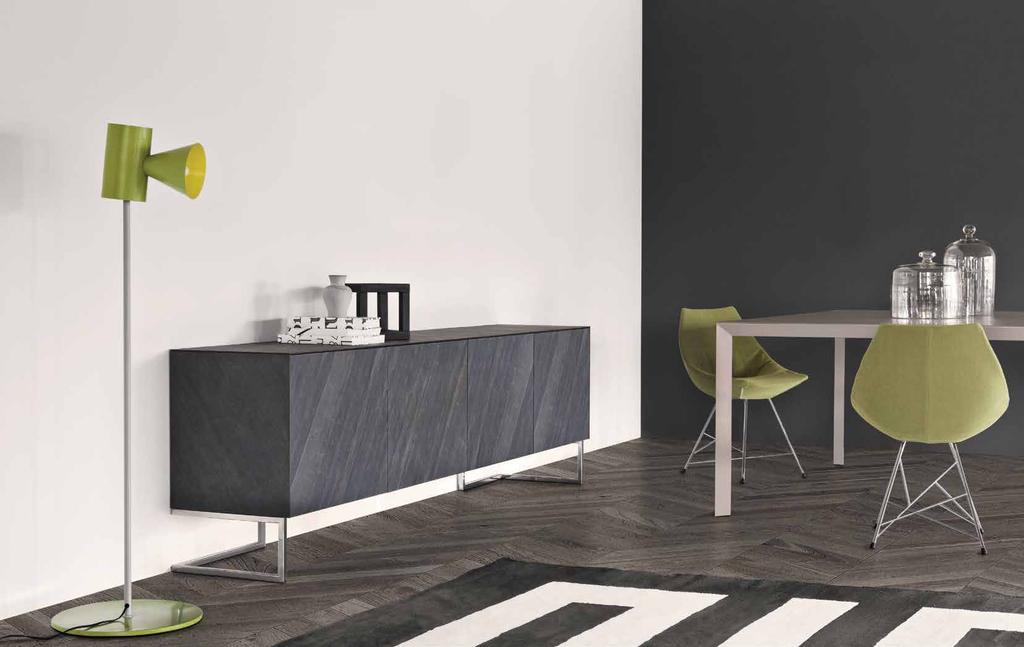 SPAZIO LINEARE SIDEBOARD WITH SLATE
