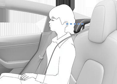 Failure to do so increases the risk of injury. Head Supports The front seats and outer rear seats include integrated head supports that are not adjustable.