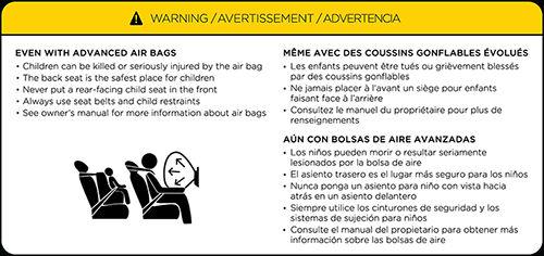 Child Safety Seats Guidelines for Seating Children Your Model 3 seat belts are designed for adults and larger children.