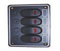 Type 1386 ON/OFF L 46 x W 24 1387 ON/OFF/ AUTO ON L 46 x W 24 1353 L 167 x W 117 1376 SWITCH FOR PANEL With led bulb.