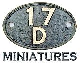 Product & Price List Upated April 2018 Web: www.17d-miniatures.co.