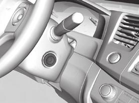 When Driving Starting the Engine Driving 3. Turn the ignition switch to ON II without depressing the accelerator pedal. You may hear a click from the in-tank fuel shut-off valve. 4.