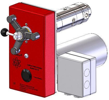 three (3) SETSCREWS to lock valve in place.