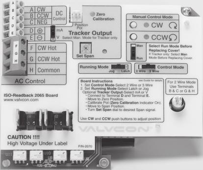 METSO A200-1 CONTROL BOARD FOR STANDARD 115VAC AND 230VAC MODULATING APPLICATIONS Input Impedance Voltage Input: 35K ohms; Current Input: 200 ohms Control Signal May be either 4-20mA or 0-10VDC