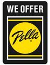 SALES TO O LS A D D I T I O N A L S A L E S T O O L S Pella Logo Sticker - Large Code: ADVP203 / 0203 12 x 14.5, these Pella logo s are two-sided.