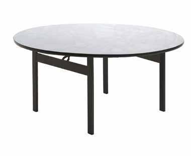 AL-13 tables provide a clean sophisticated look with or without a brushed tabletop