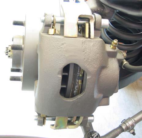 If the caliper won t install in the brackets with the bleeder pointed up, you probably have the opposite side caliper.