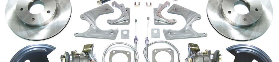 A /F/X Body Instruction Packet Rear Disc Conversion 64-72 A Body / 67-81 F Body / 62-74 X Body This kit is for axles with a 3 1/8 spread center to center on the top two bolt holes