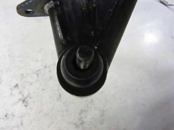 Tighten ball joint until the ball joint is tight to the