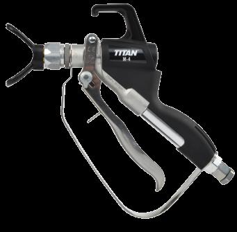 8 MPa) RX-Pro irless Gun with TR 1 Tip 5382 RX-Pro Gun, Hose and Tip Kit 53822 vailable in two swivel sizes Easy 4-finger trigger pull Swivel reduces hose kinks Includes 517 TR