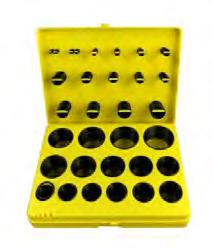 O-RING KIT PG SERIES KIT-PG-NBR70 KIT-PG-NBR90 ITEM SPECIFICATION YELLOW COLOR, 394PCS YELLOW COLOR, 388PCS INCLUDING 30 SIZES,TOTAL 394(388)PCS,DETAILS AS BELOW : NBR70 NBR90 ITEM ID OD C/S Q TY Q