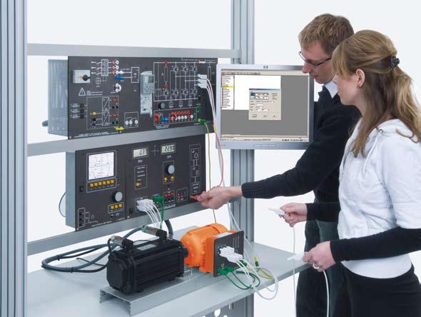 Training Systems for Drive Technology, Power Electronics &