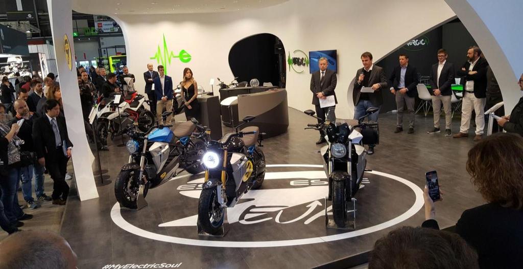 Energica Eicma 2017 For the 7th consecutive year Energica was present at EICMA, the international exhibition dedicated to the world of motorcycles.