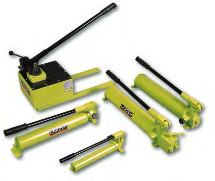 Multi-purpose hydraulic kit Contents: 10 tonne pump, hose, ram, wedge ram, 4 x extensions, extension joiner, 7 x ends