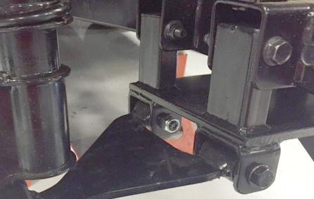 A-Arm mounts using HW retained