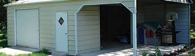 20 W X 31 L X 8 H A-Frame with 10' enclosed,