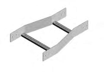 Aluminium Ladders - NEMA 3 (0A) channels NEMA 3 ALUMINIUM NEMA 3 ALUMINIUM NEMA 3 ALUMINIUM NEMA 3 ALUMINIUM NEMA 3 NEMA 3 Cable Ladder - Straight Reducer - Aluminium W1 Order fasteners separately