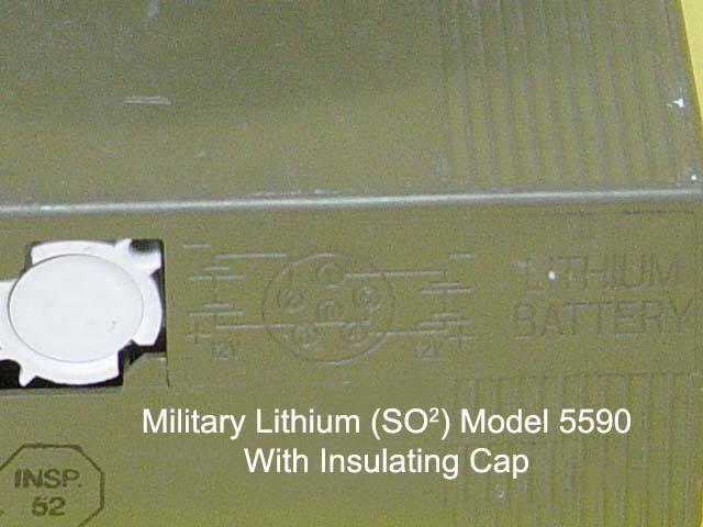 Military Lithium (SO 2 ) Model BA5590 Aggressive development of highenergy and high-density batteries began in the 1960's.