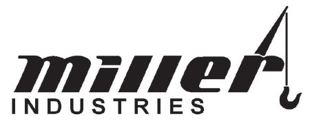 LIMITED WARRANTY MILLER INDUSTRIES TOWING EQUIPMENT INC.