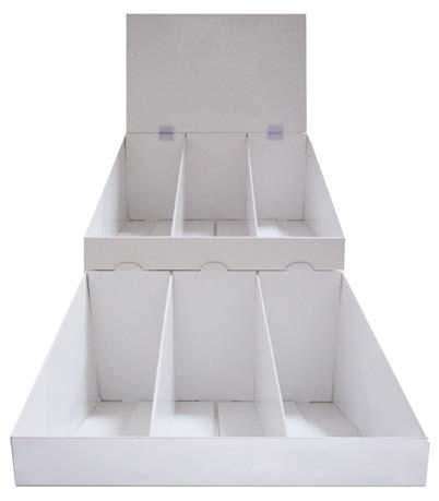 Material: cardboard Color: matt white Wall measurements: