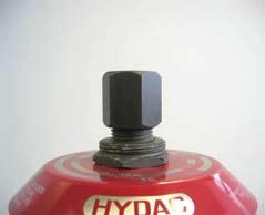 in the event of external fire) HYDAC provides the appropriate safety equipment to protect accumulators from excessive values on the gas and fluid side; see also catalogue section:
