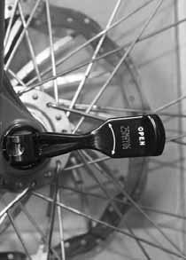 If unfamiliar with adjusting your disc brake, see your brake manufacturer's instructions. THE PASSION PEOPLE 1.3.2.