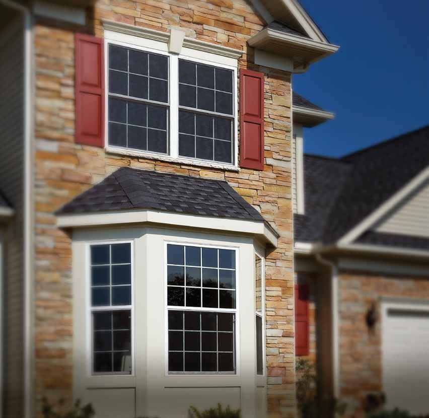 AT-A-GLANCE PRODUCT OFFERING Crestline replacement products offer a wide range of window and door styles in aluminum-clad wood or all vinyl construction with options to create a fresh new look for