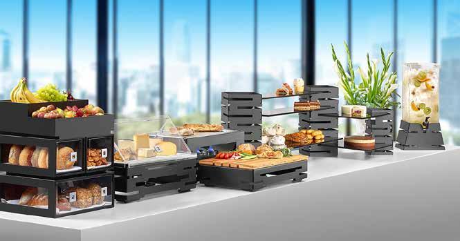 ENDLESS POSSIBILITIES Multi-Chef is perfect for any occasion from buffet-service to outdoor events.