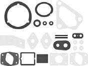 Each set comes with a variety of firewall gaskets including the wiper motor, bulkhead connector, wiper pivot, steering column, master cylinder, and more. Made in the USA.